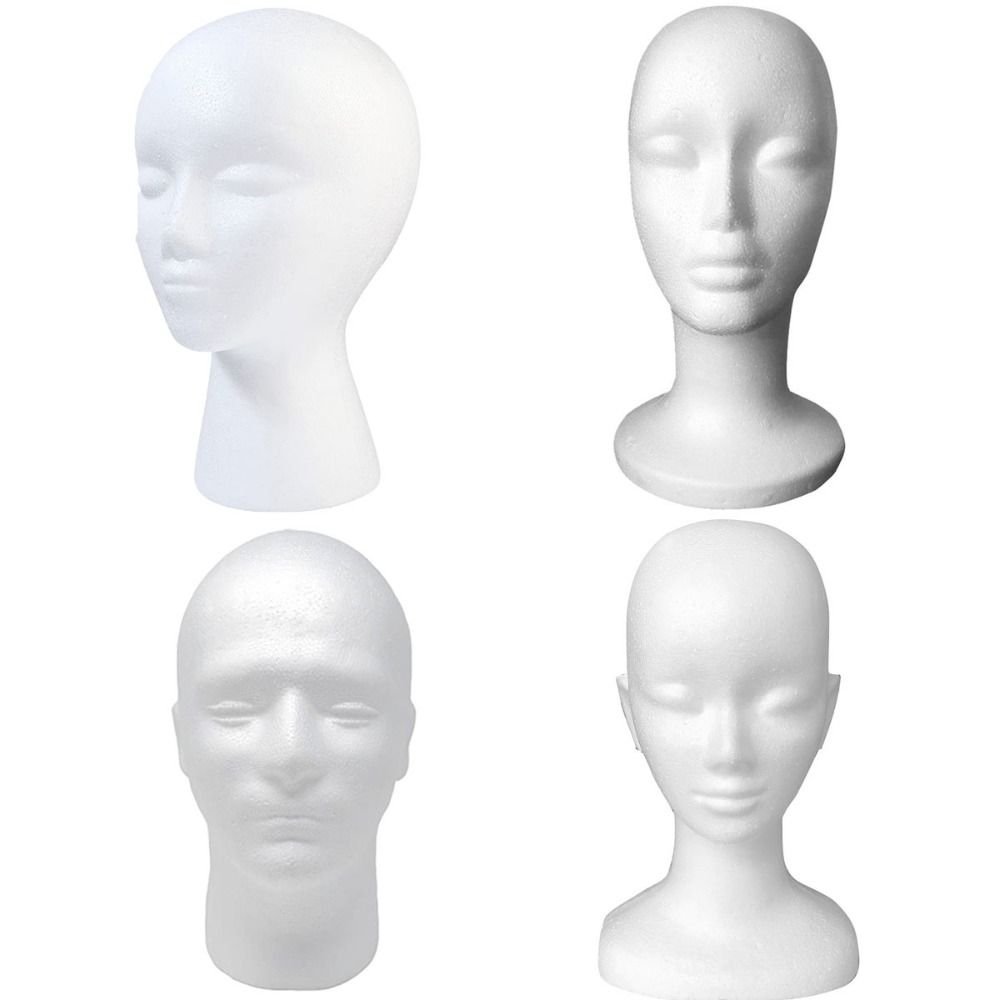 Cosplay Prop Foam - New Dummy Female Head Model Styrofoam