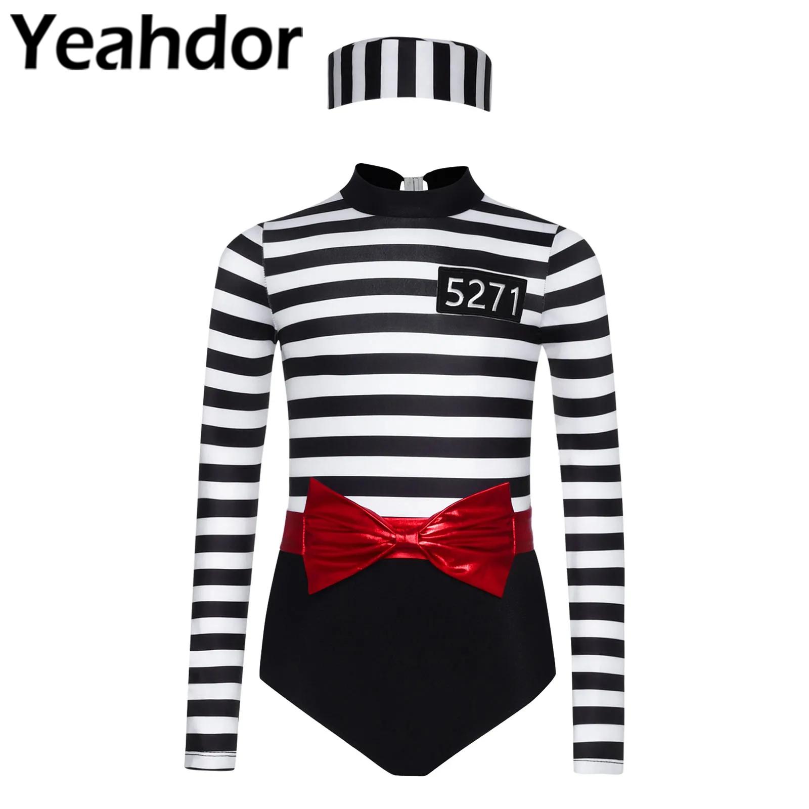 Cosplay Prop Bow - Kids Girls Prisoner Cosplay Costume 3PCS