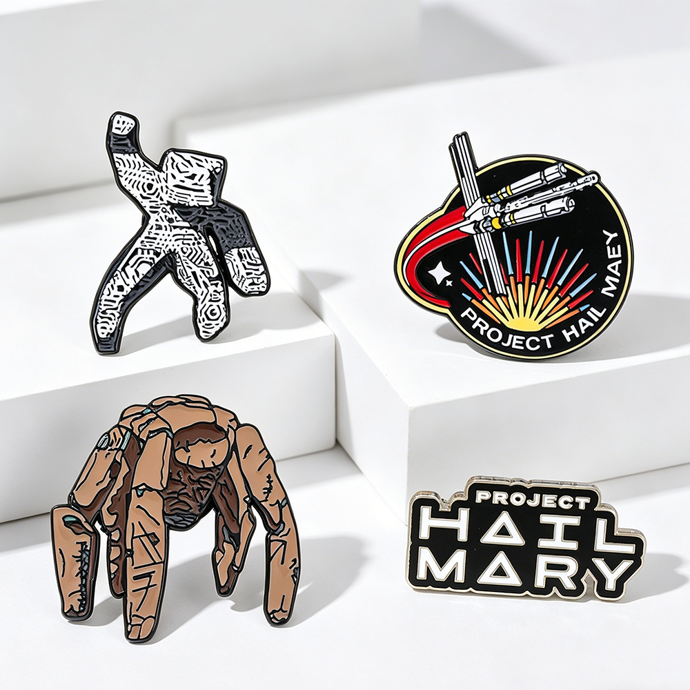 Cosplay Prop Bag - 4pc Sci-Fi Enamel Pin Set Project