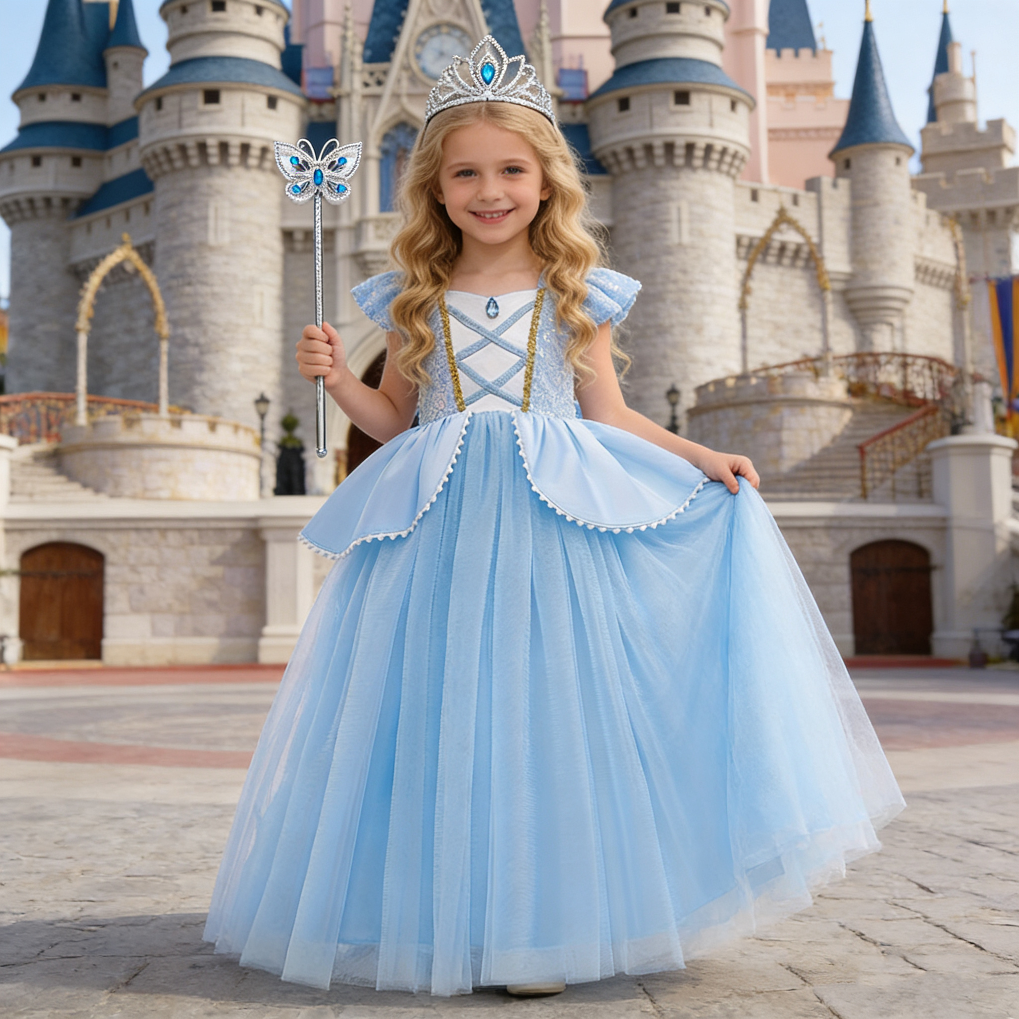 Girls Deluxe Elegant Cinderell - Cosplay Prop Bow review and price
