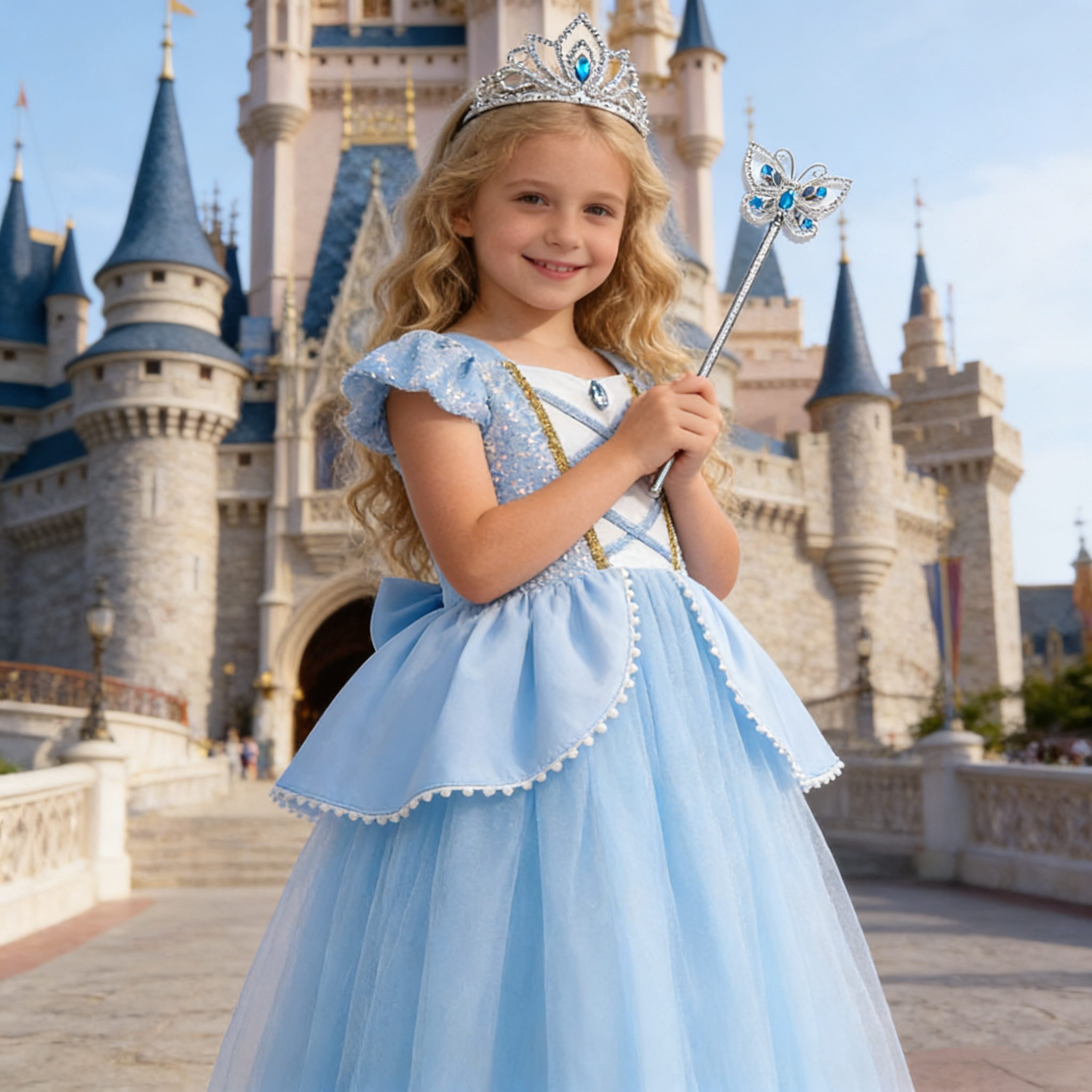 Girls Deluxe Elegant Cinderell - Cosplay Prop Bow review and price