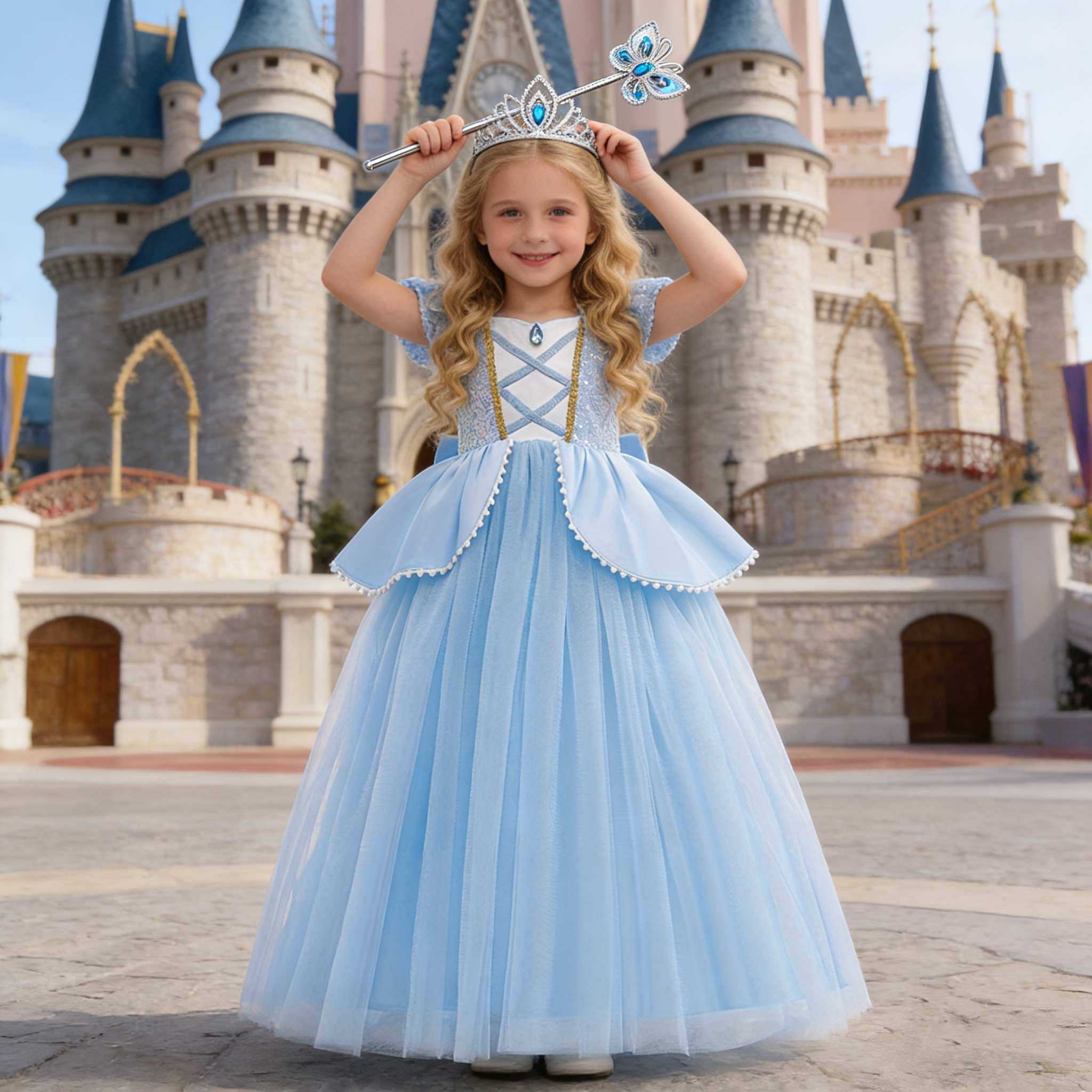 Girls Deluxe Elegant Cinderell - Cosplay Prop Bow review and price