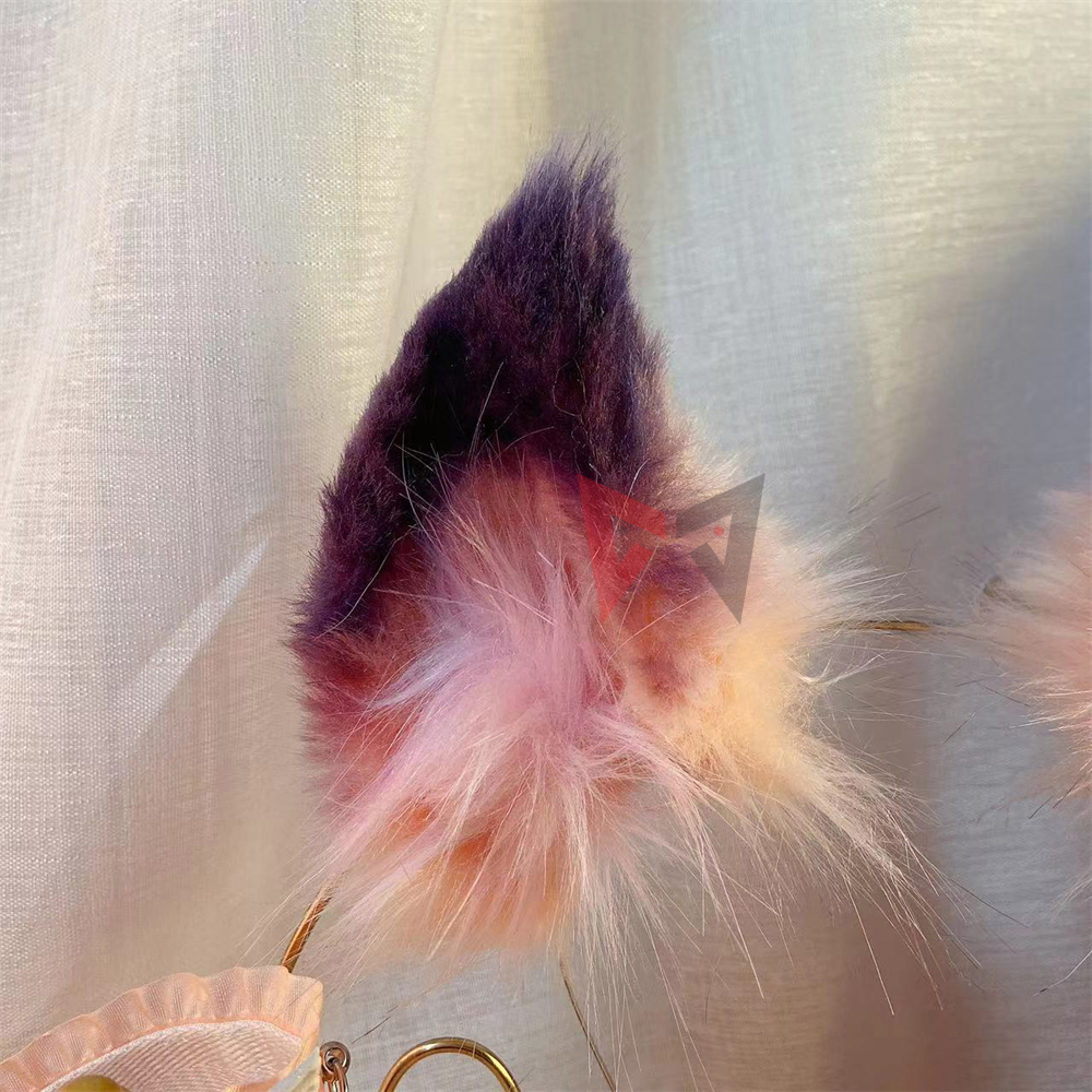 New Handmade Work Pink Fox Ear - Cosplay Prop Works review and price