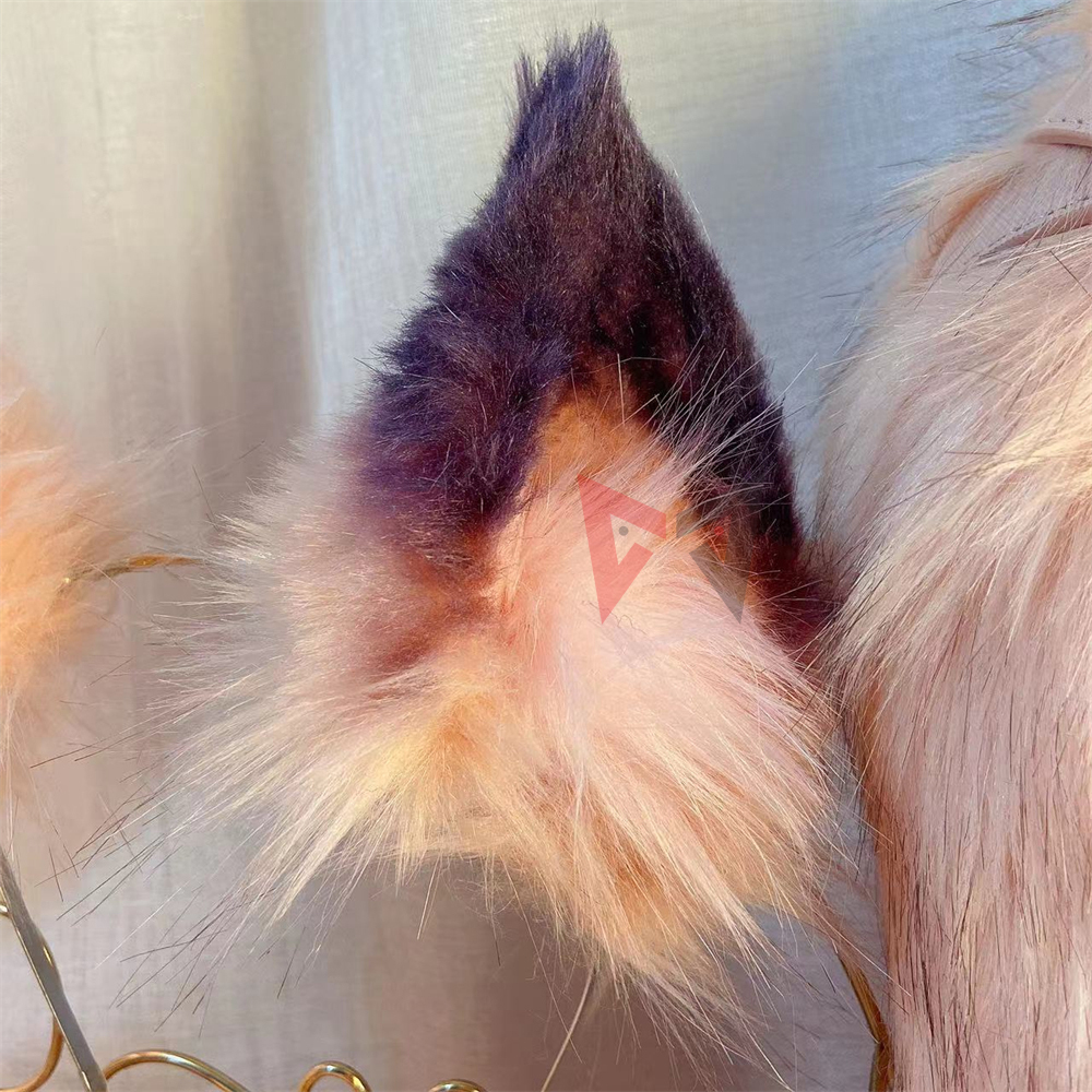 New Handmade Work Pink Fox Ear - Cosplay Prop Works review and price
