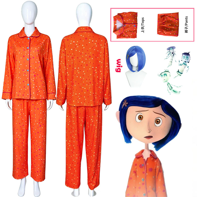 Movie Coraline Cosplay Pajamas - Prop De Cosplay review and price