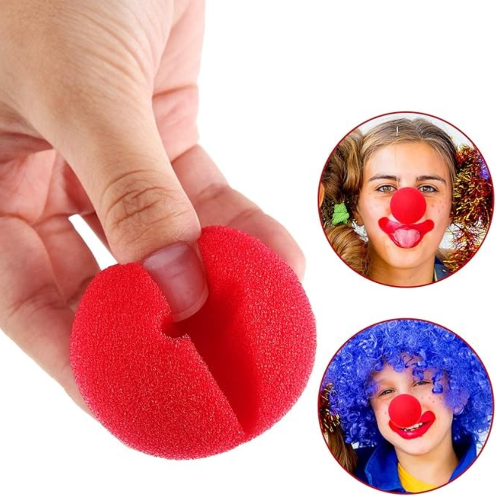 300Pcs -1 Red Funny Clown Nose - Cosplay Prop Foam review and price