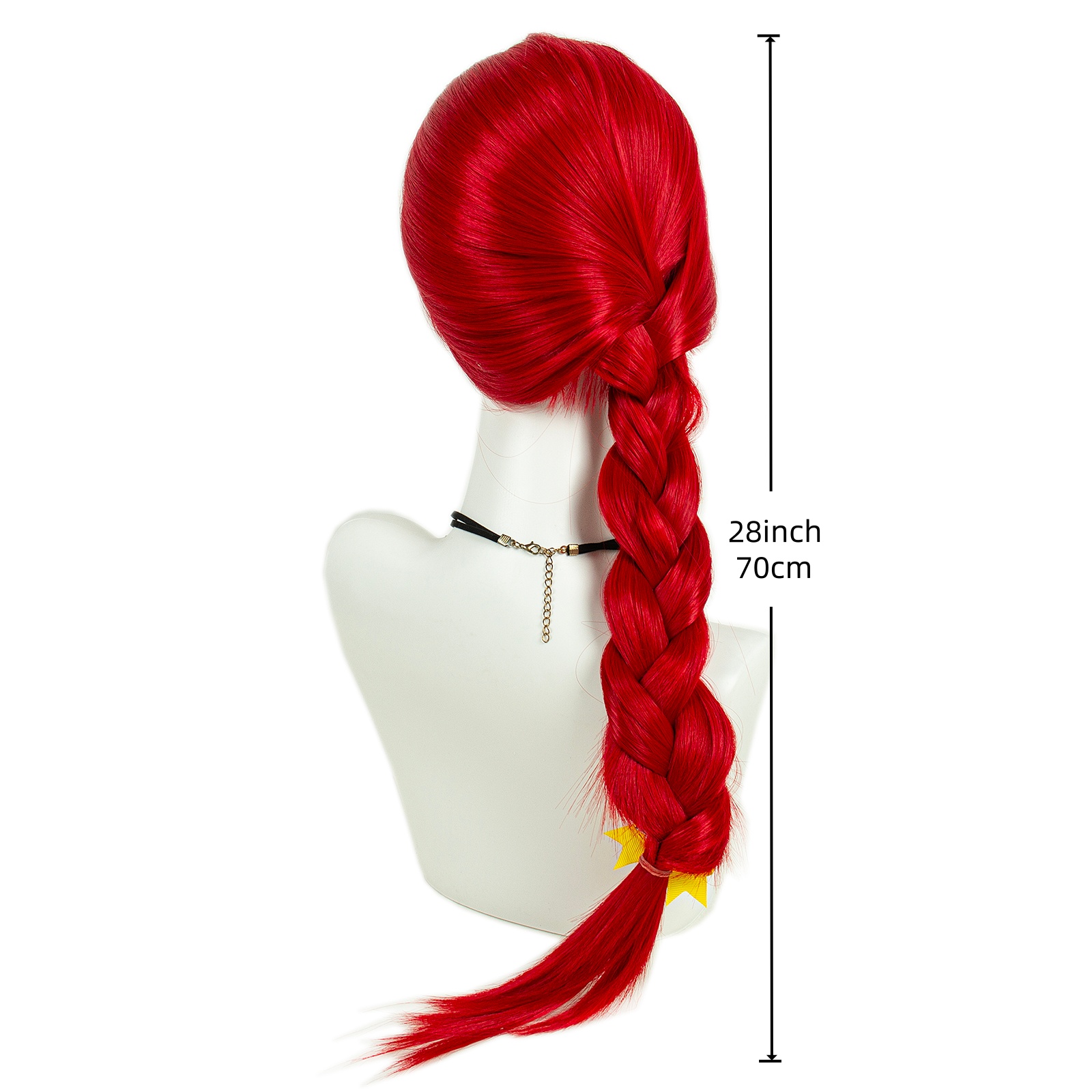 REEWES Jessie Cosplay Wig Red  - Cosplay Prop Bow review and price