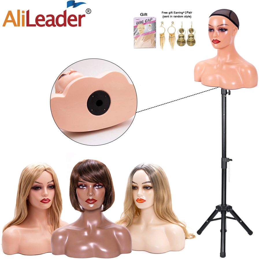 Mannequin Head Stand For Wig D - Aerith Cosplay Prop review and price