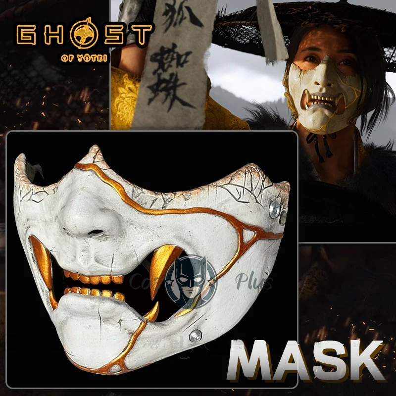 Game Ghost of Yotei Atsu Mask  - Prop De Cosplay review and price