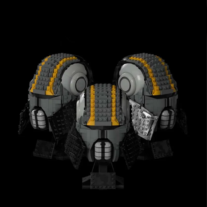 766PCS MOC Starkiller Helmet M - Cosplay Prop Building review and price