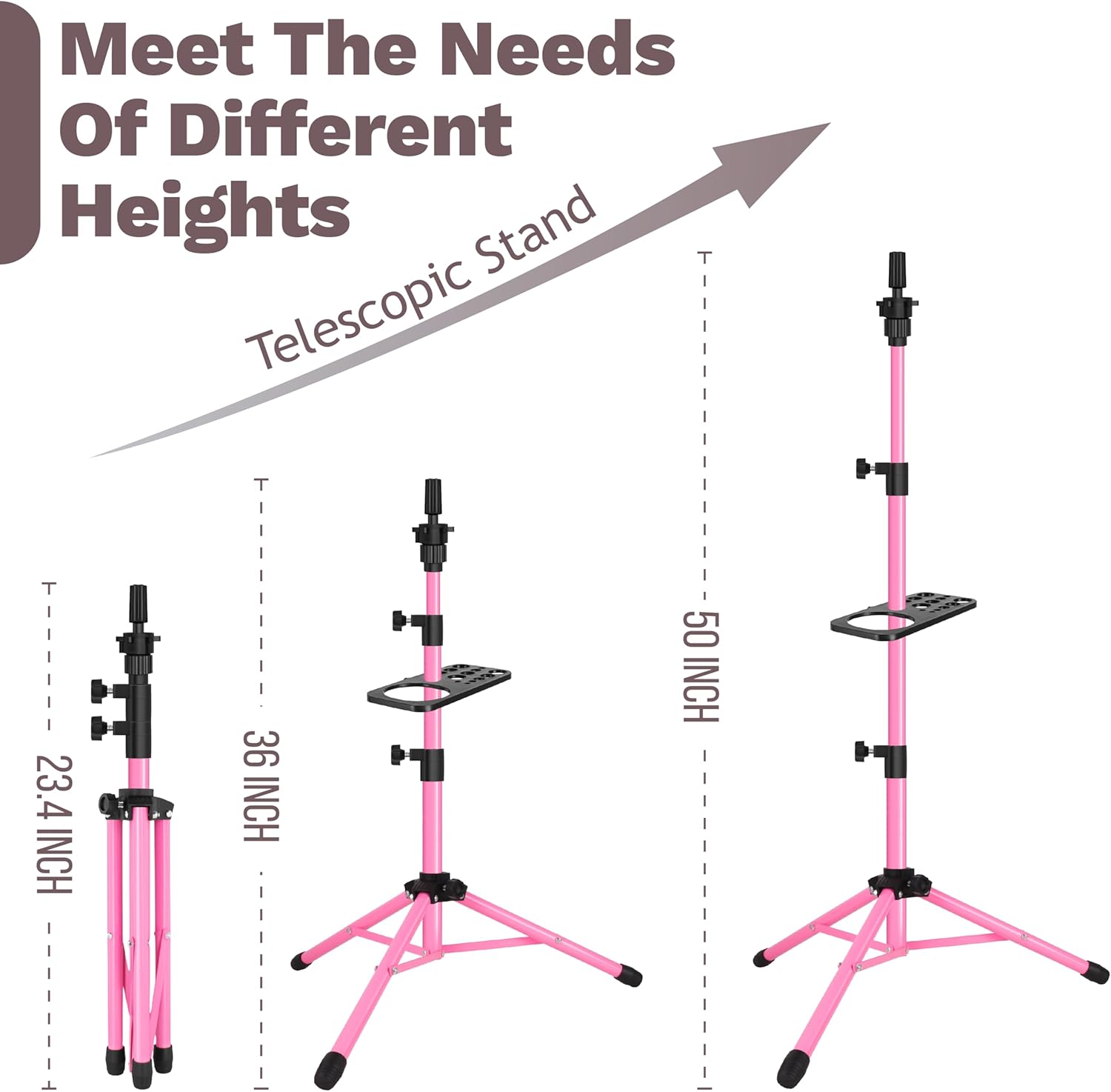 Wig Tripod Stand with Tray 125 - Aerith Cosplay Prop review and price