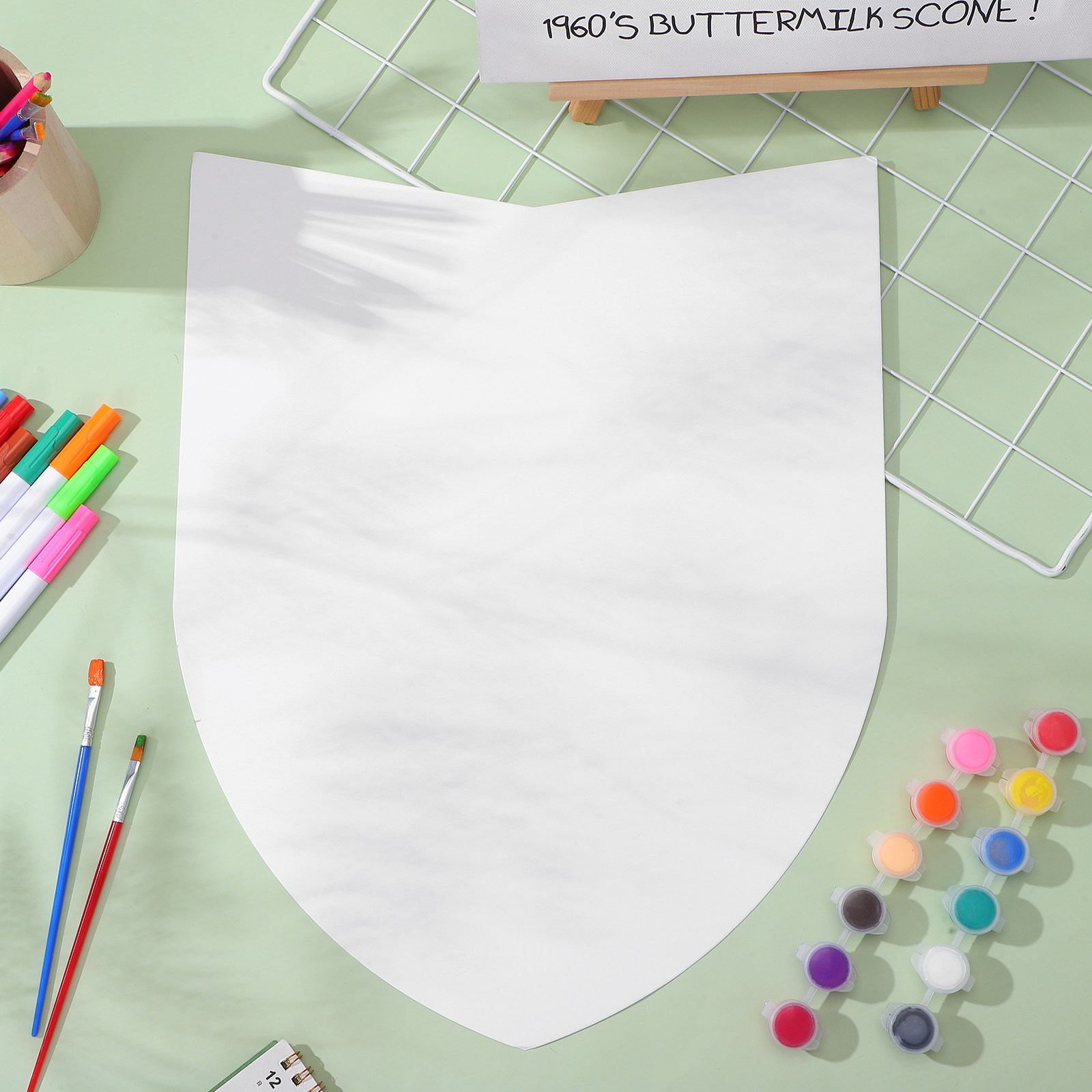 1Set DIY Blank Play Shield for - Cosplay Prop Painting review and price