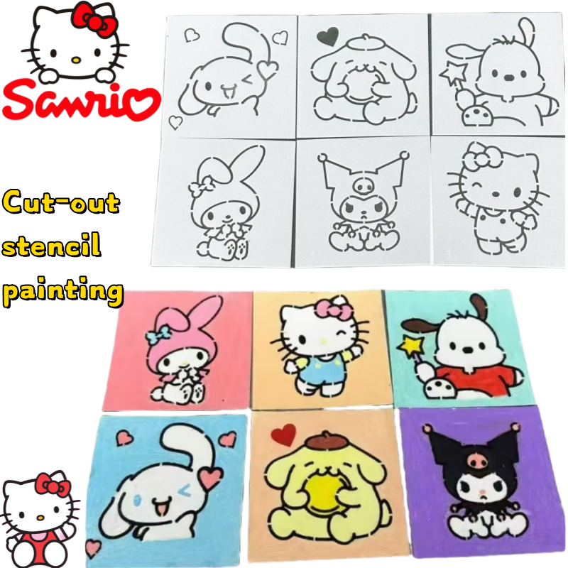 sanrio Hello kitty Kuromi My m - Cosplay Prop Painting review and price