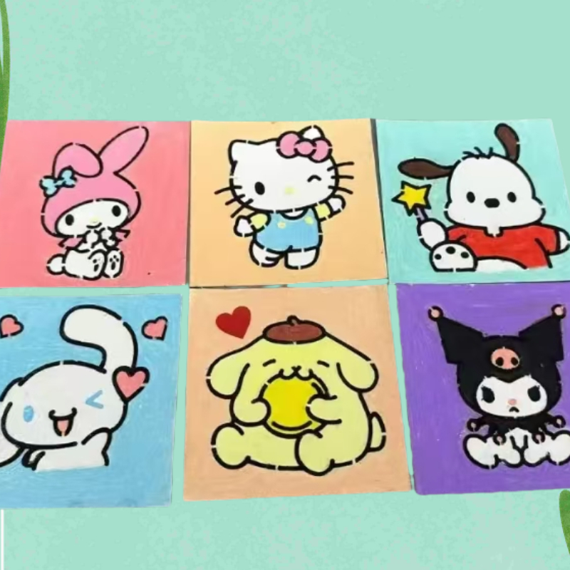 sanrio Hello kitty Kuromi My m - Cosplay Prop Painting review and price