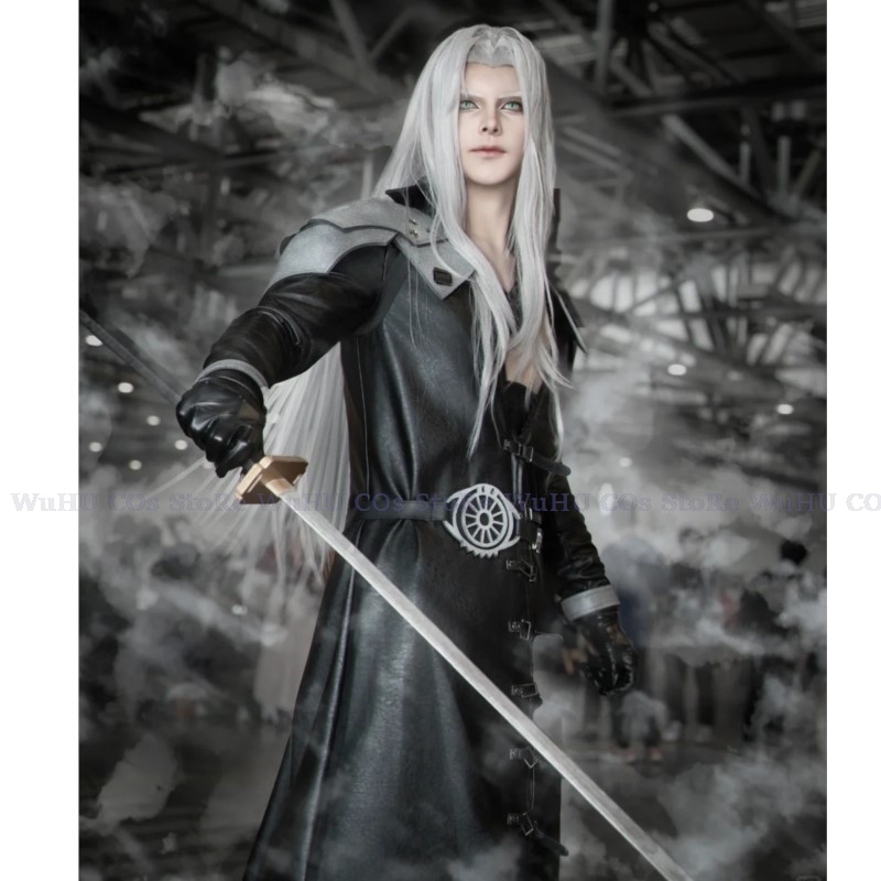 FF7 Sephiroth Cosplay Costume  - Aerith Cosplay Prop review and price