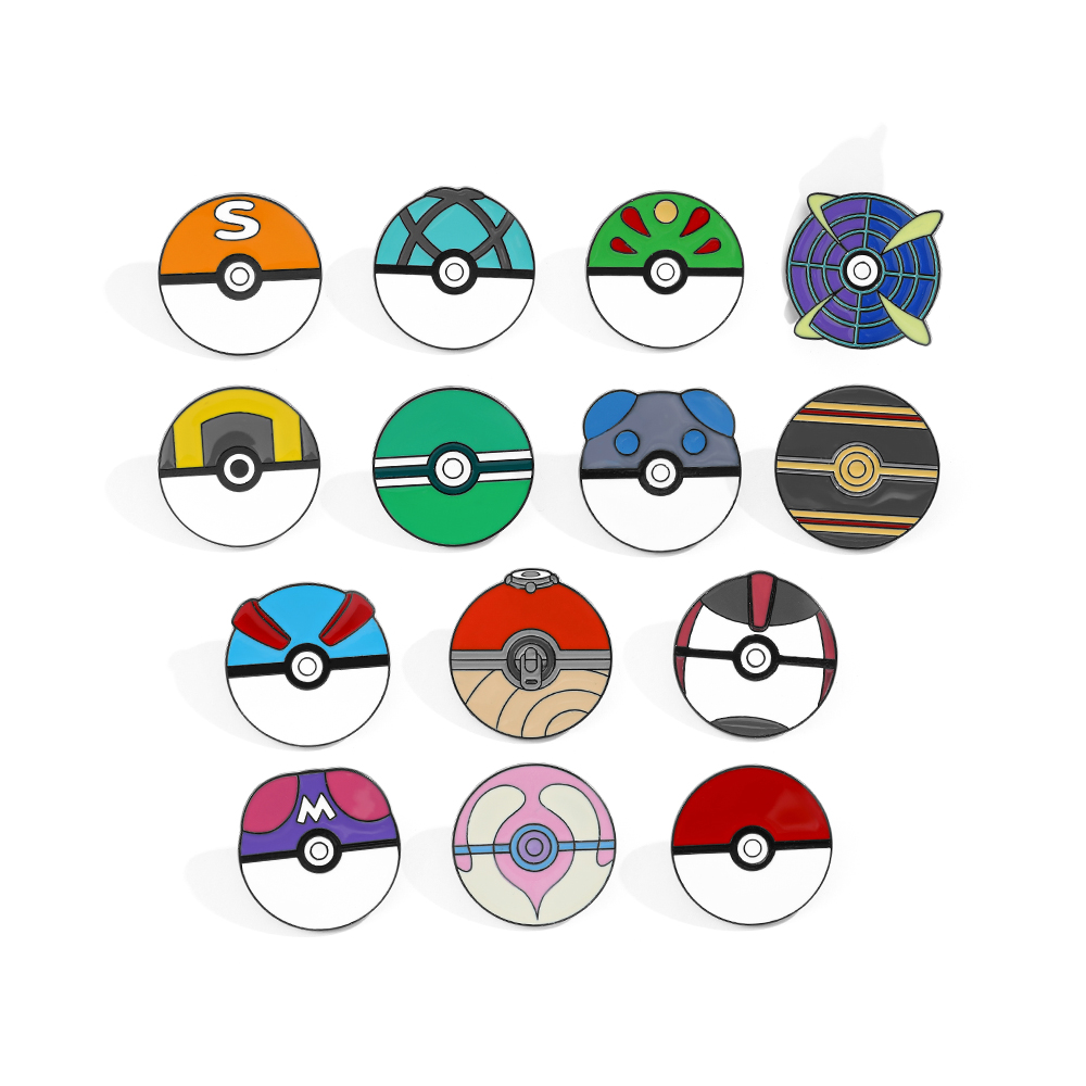 14 Pcs Cartoon Brooch Minimali - Cosplay Prop Bag review and price