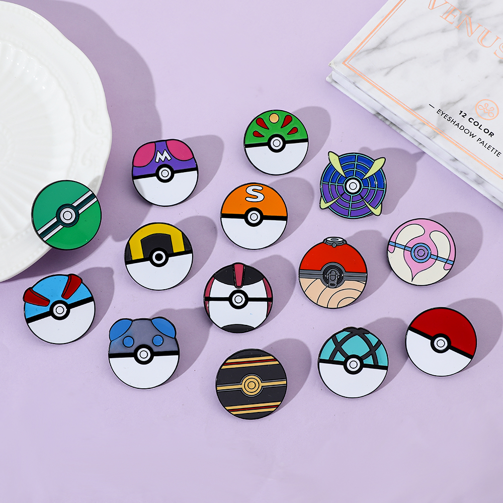 14 Pcs Cartoon Brooch Minimali - Cosplay Prop Bag review and price