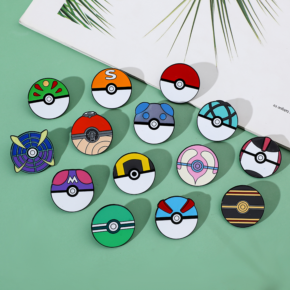 14 Pcs Cartoon Brooch Minimali - Cosplay Prop Bag review and price