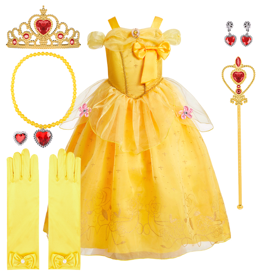 Girls Belle Dress Children Chr - Cosplay Prop Bow review and price