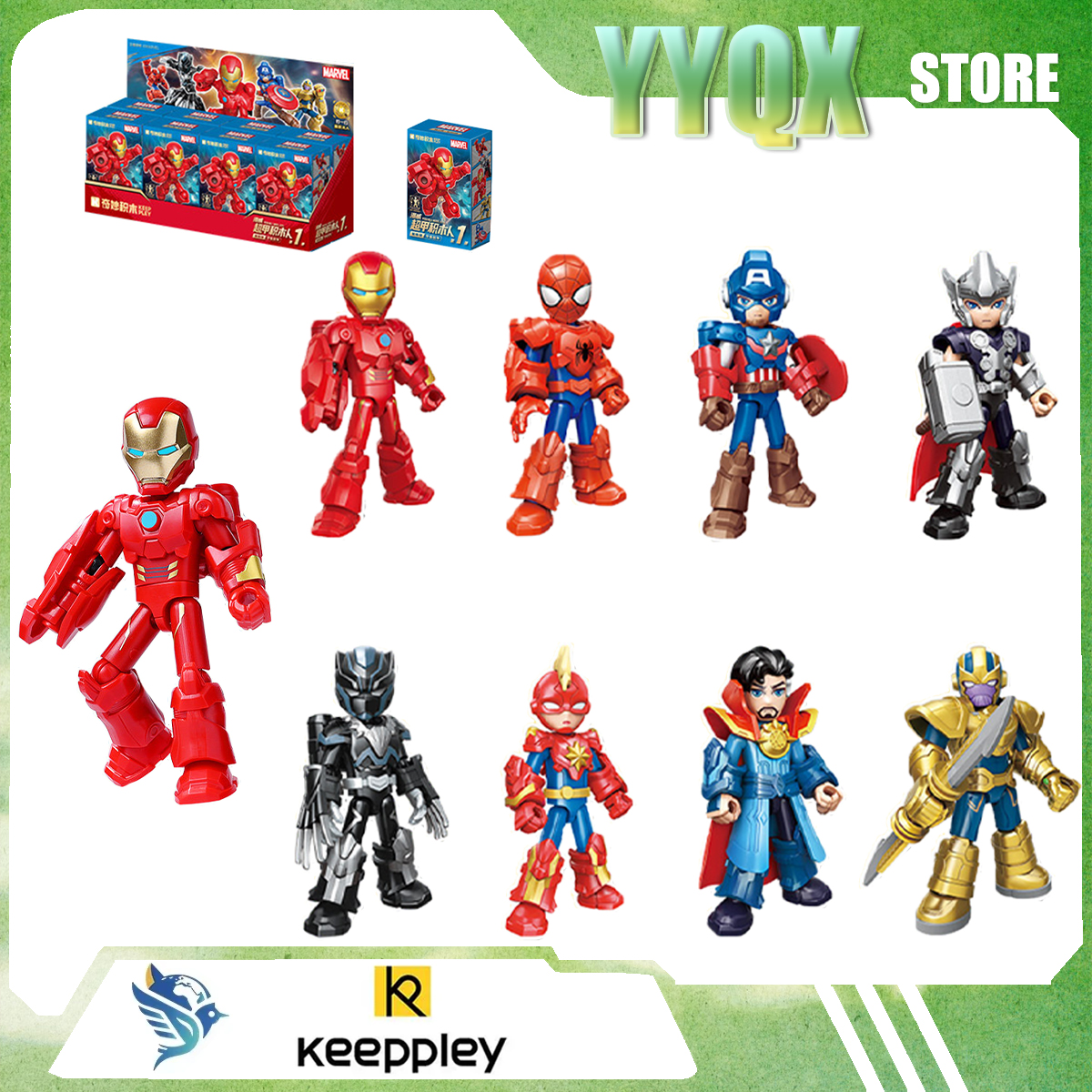 Keeppley 2026 New Marvel Comic - Cosplay Prop Building review and price