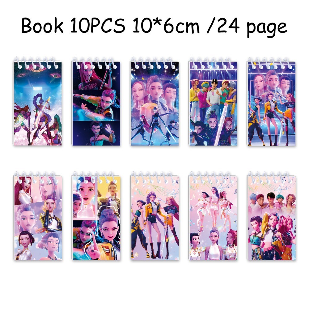 10PCS Anime Girls Group K-pop  - Free Cosplay Prop Patterns review and price