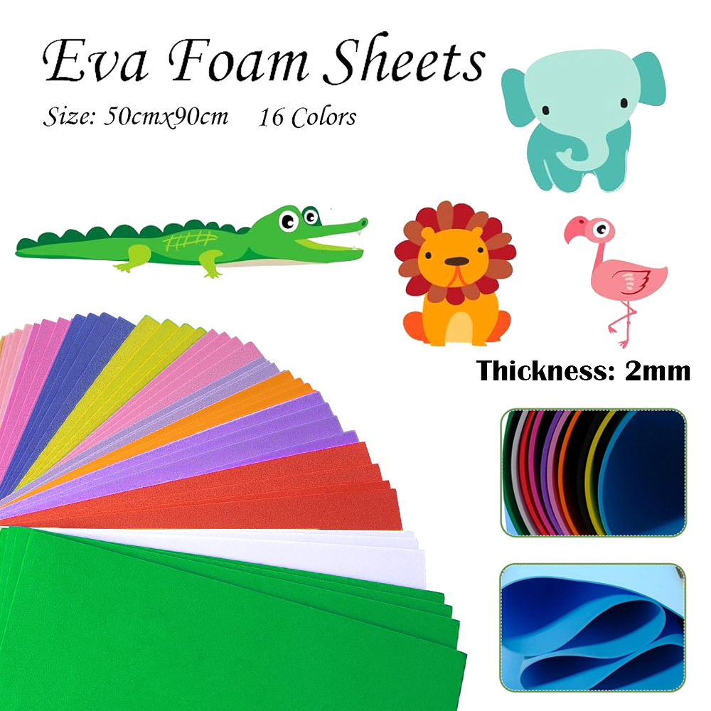 16 Colors Colorful EVA Foam Sh - Cosplay Prop Foam review and price