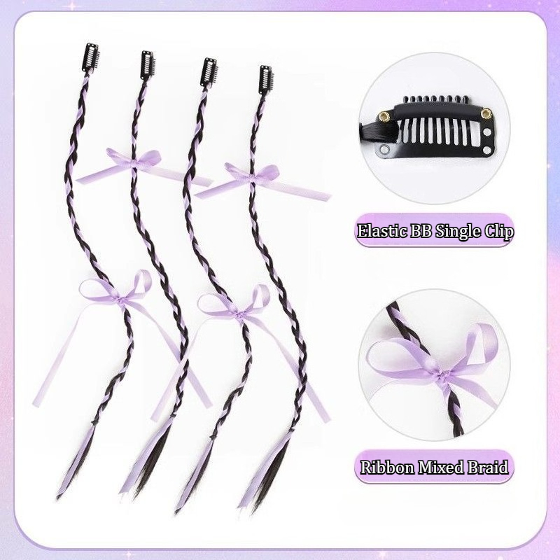 2/4PCS Ribbon Bow Boxing Braid - Cosplay Prop Bow review and price