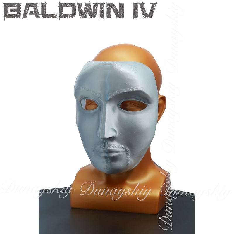 Halloween Baldwin IV Mask Cosp - Cosplay Prop 3D Print review and price