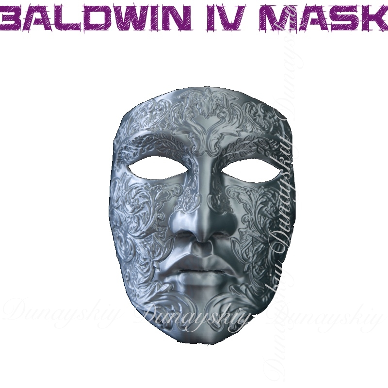 Halloween Baldwin IV Mask Cosp - Cosplay Prop 3D Print review and price