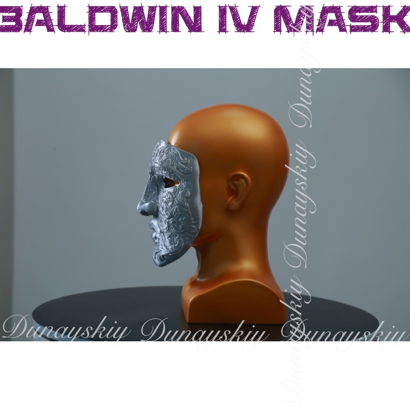 Halloween Baldwin IV Mask Cosp - Cosplay Prop 3D Print review and price