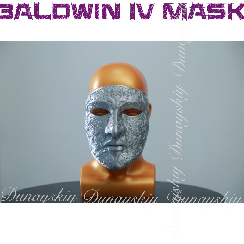 Halloween Baldwin IV Mask Cosp - Cosplay Prop 3D Print review and price